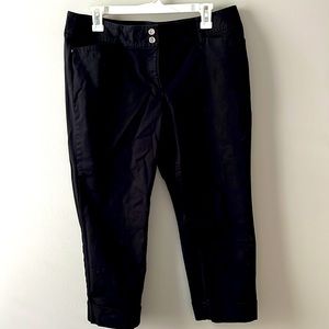 White House black market black capris pants